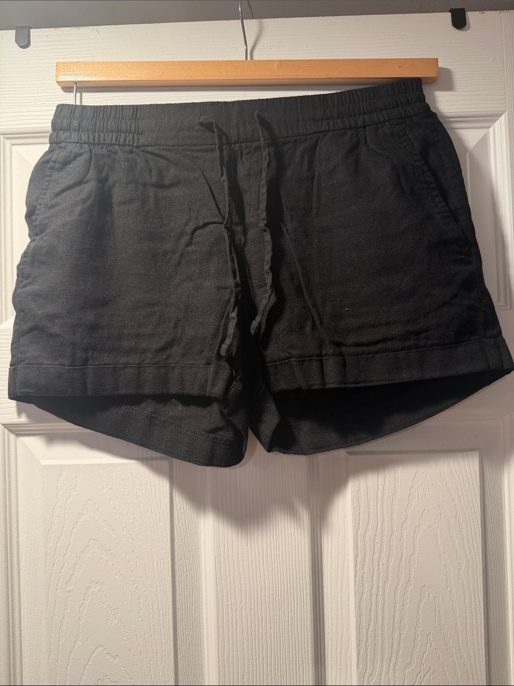 Old Navy Black Drawstring Athletic Shorts